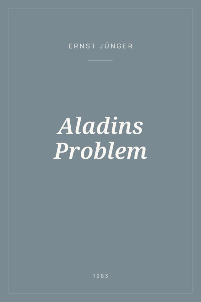 Portada de Aladins Problem