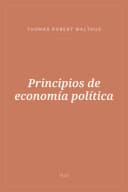 Portada de Principios de economía política