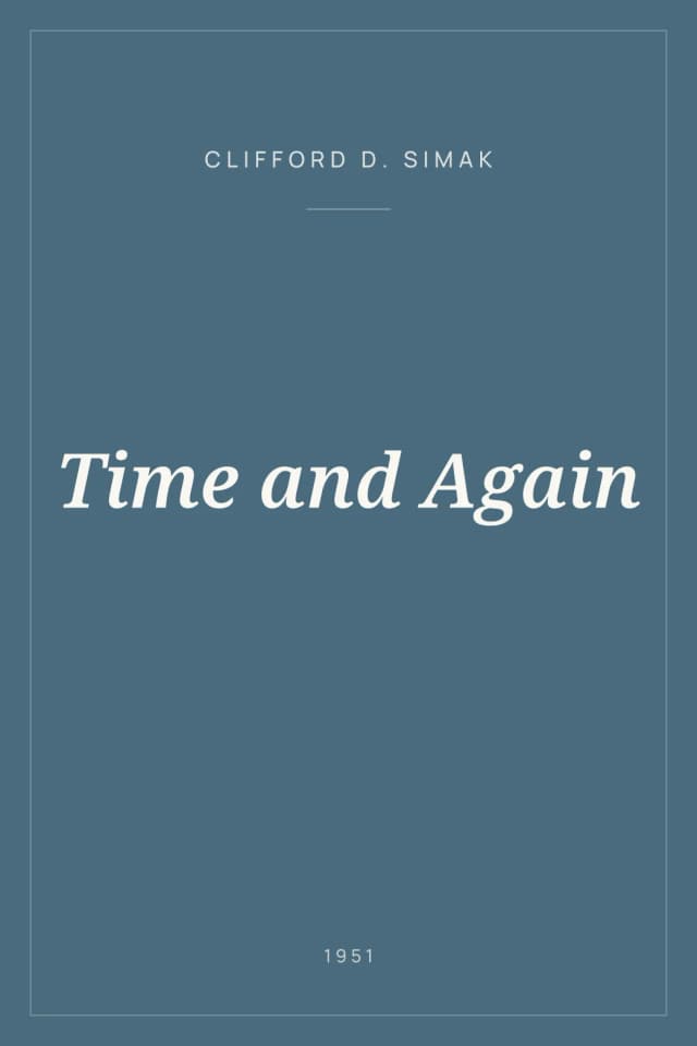 Portada de Time and Again