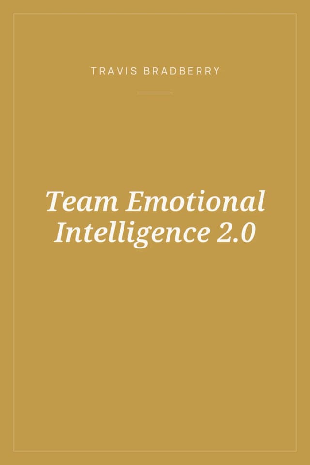 Portada de Team Emotional Intelligence 2.0