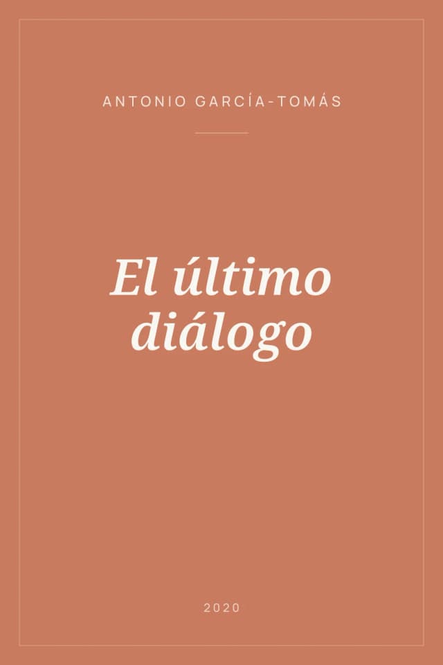 Portada de El último diálogo