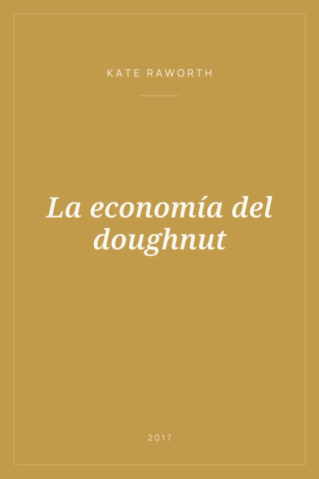 Portada de La economía del doughnut
