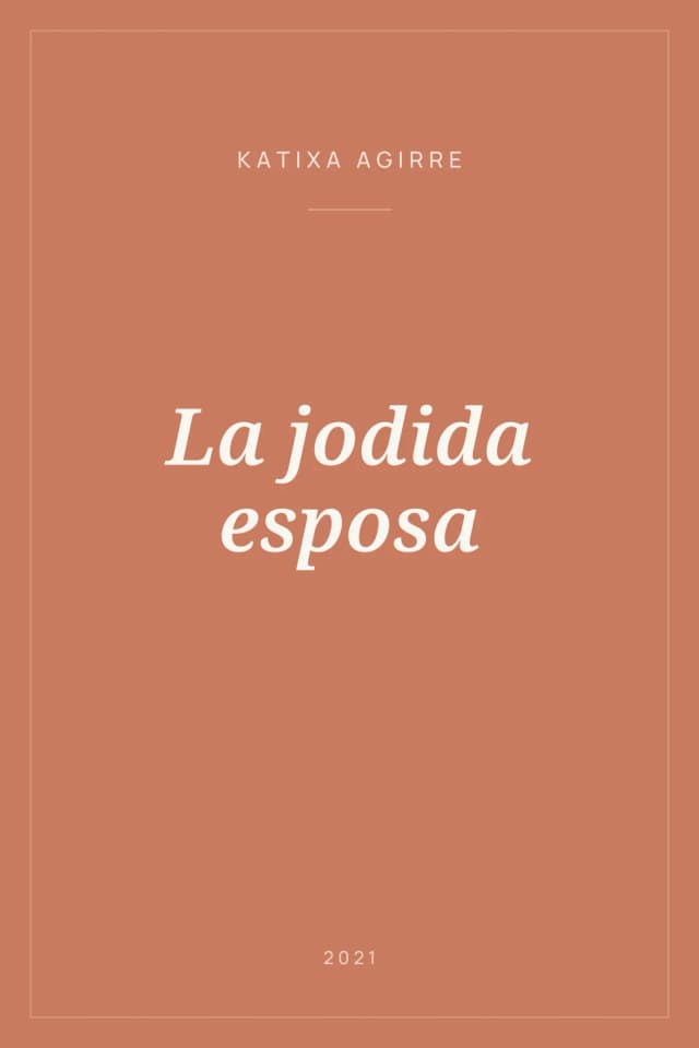 Portada de La jodida esposa