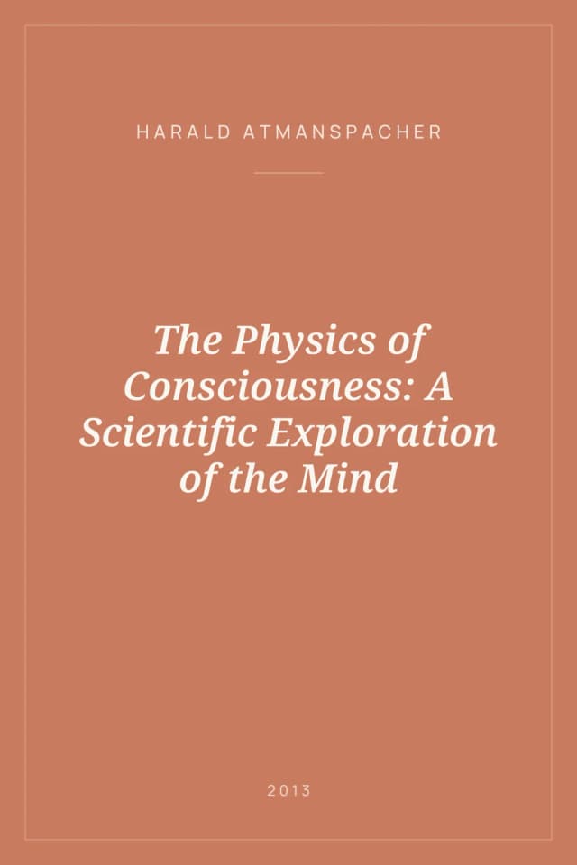 Portada de The Physics of Consciousness: A Scientific Exploration of the Mind