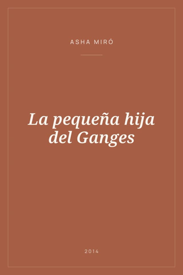 Portada de La pequeña hija del Ganges