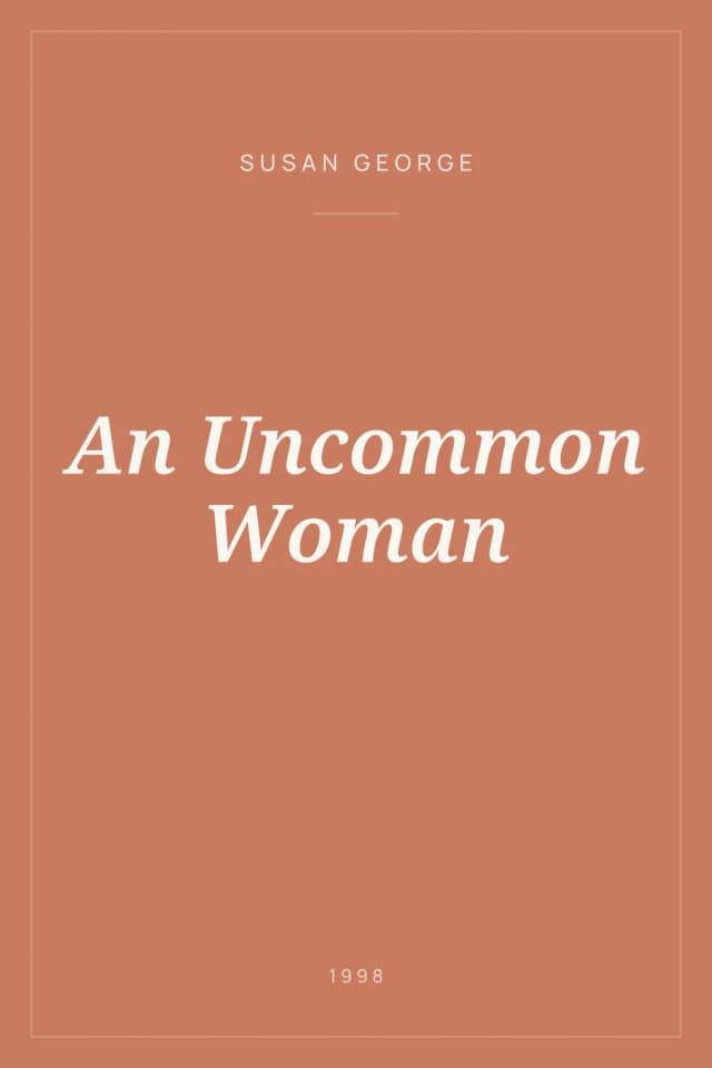 Portada de An Uncommon Woman