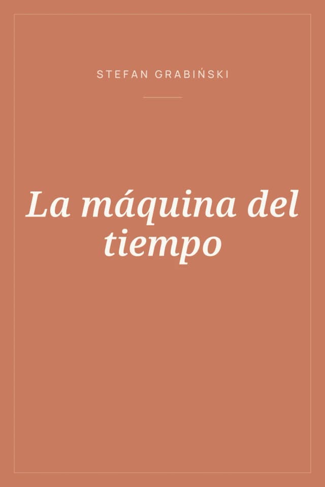 Portada de La máquina del tiempo