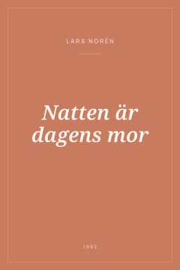 Portada de Natten är dagens mor