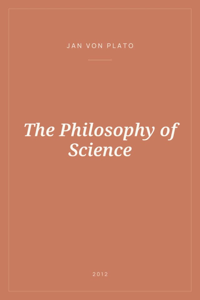 Portada de The Philosophy of Science