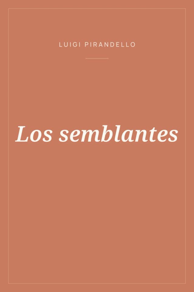 Portada de Los semblantes