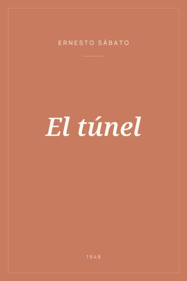 Portada de El túnel